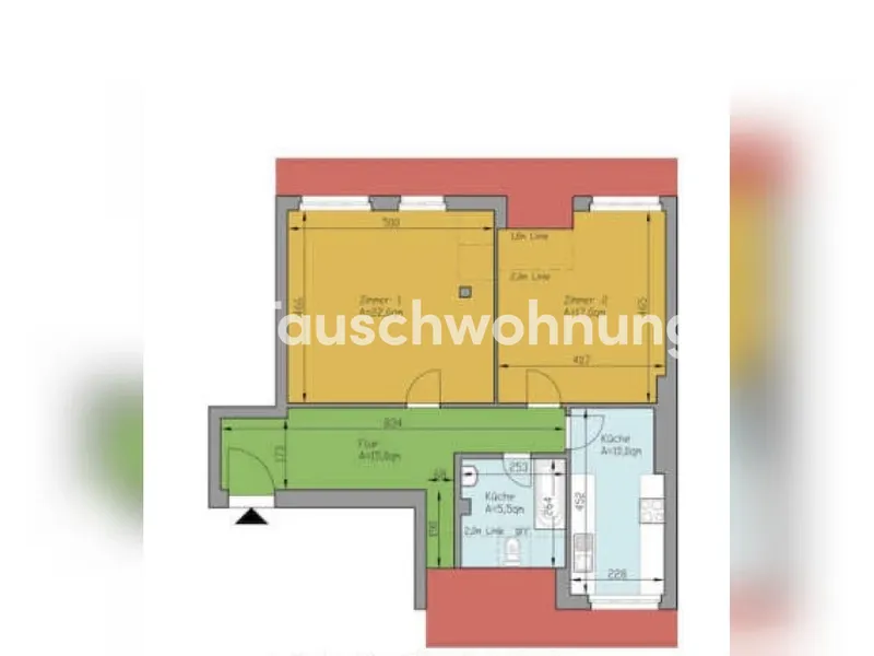 Tauschwohnung: Schöne 2-Zimmer DG-Wohnung — photo 1